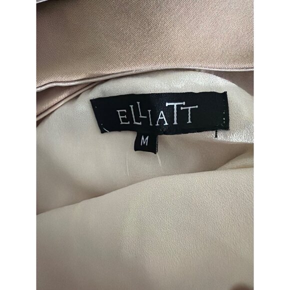 Elliatt Beaded & Feather Embellished Sleeveless Dress Size M - Picture 3 of 3